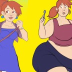 Piggybobba, a 273lbs feedee From United States