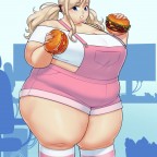 Biggirlcallie, a 350lbs feedee From United States