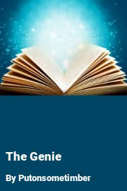 Book cover for The Genie, a weight gain story by Putonsometimber