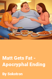 Book cover for Matt Gets Fat - Apocryphal Ending, a weight gain story by Sokotron