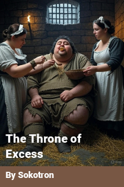 Book cover for The Throne of Excess, a weight gain story by Sokotron