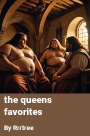 Book cover for The Queens Favorites, a weight gain story by Rrrtree