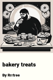 Book cover for Bakery treats, a weight gain story by Rrrtree