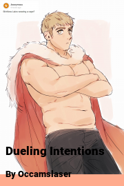 Book cover for Dueling Intentions, a weight gain story by Occamslaser