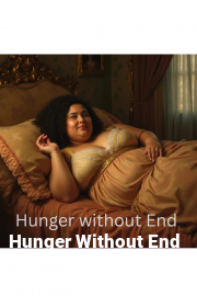 Book cover for Hunger Without End, a weight gain story by Emmaa