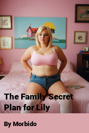 Book cover for The Family Secret Plan for Lily, a weight gain story by Morbido