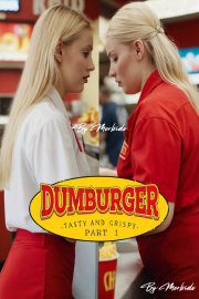 Click to start reading Book cover for Dumburger - Tasty and Cripsy - Part 1, a weight gain story by Morbido