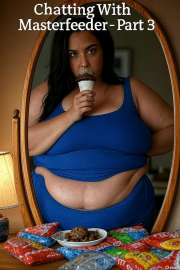 Book cover for Chatting With Masterfeeder - Part 3, a weight gain story by Morbido