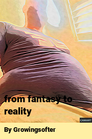 Book cover for From fantasy to reality, a weight gain story by Growingsofter