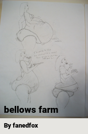 Book cover for Bellows farm, a weight gain story by Fanedfox