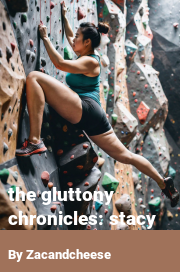 Book cover for The gluttony chronicles: stacy, a weight gain story by Zacandcheese