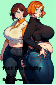 Book cover for Fast food fatty, a weight gain story by Ssbbwchelsea