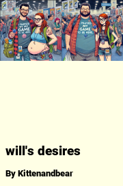 Book cover for Will's desires, a weight gain story by Kittenandbear