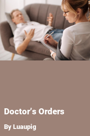 Book cover for Doctor’s Orders, a weight gain story by Luaupig