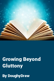 Book cover for Growing Beyond Gluttony, a weight gain story by DoughyDrew