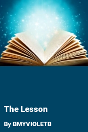 Book cover for The Lesson, a weight gain story by BMYVIOLETB