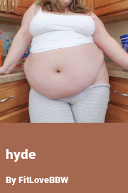 Book cover for Hyde, a weight gain story by FitLoveBBW