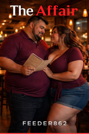 Book cover for The Affair, a weight gain story by Feeder862