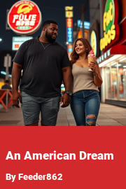 Book cover for An American Dream, a weight gain story by Feeder862