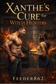 Book cover for Xanthe's Cure for Witch Hunters, a weight gain story by Feeder862