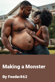 Book cover for Making a Monster, a weight gain story by Feeder862