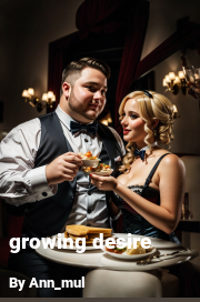 Book cover for Growing Desire, a weight gain story by Ann_mul