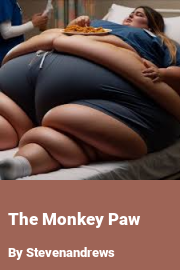 Book cover for The Monkey Paw, a weight gain story by Stevenandrews