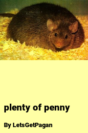 Book cover for Plenty of Penny, a weight gain story by LetsGetPagan