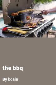 Book cover for The bbq, a weight gain story by Bcain