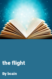 Book cover for The flight, a weight gain story by Bcain