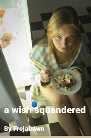 Book cover for A wish squandered, a weight gain story by FrejaDawn
