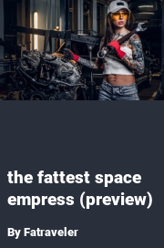Book cover for The fattest space empress (preview), a weight gain story by Fatraveler