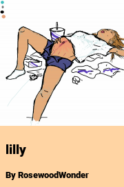 Book cover for Lilly, a weight gain story by RosewoodWonder