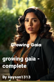 Book cover for Growing gaia - complete, a weight gain story by Heyson1313