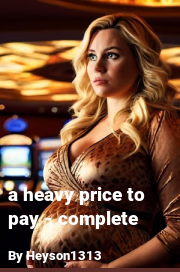 Book cover for A heavy price to pay - complete, a weight gain story by Heyson1313