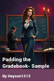 Book cover for Padding the Gradebook- Sample, a weight gain story by Heyson1313