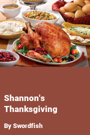 Book cover for Shannon's Thanksgiving, a weight gain story by Swordfish