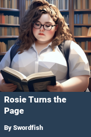 Book cover for Rosie Turns the Page, a weight gain story by Swordfish