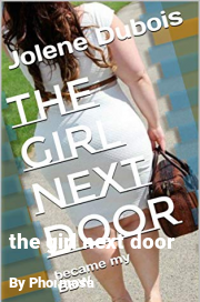 Book cover for The girl next door, a weight gain story by Phormosa