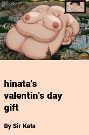 Book cover for Hinata's valentin's day gift, a weight gain story by Sir Kata