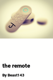 Book cover for The remote, a weight gain story by Beast143