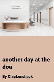 Book cover for Another day at the doa, a weight gain story by Chickenshack