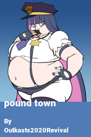 Book cover for Pound Town, a weight gain story by Outkasts2020Revival