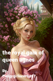 Book cover for The Royal Gain of Queen Agnes, a weight gain story by Pudgygirlover0407