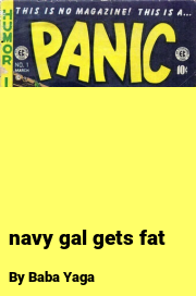Book cover for Navy gal gets fat, a weight gain story by Reflection Of Perfection