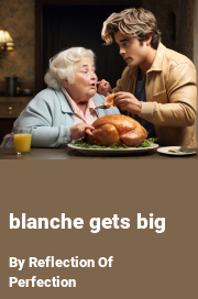 Book cover for Blanche gets big, a weight gain story by Reflection Of Perfection