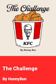 Book cover for The Challenge, a weight gain story by HunnyBun