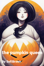 Book cover for The pumpkin queen, a weight gain story by Tayto