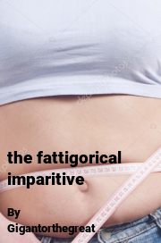 Book cover for The fattigorical imparitive, a weight gain story by Gigantorthegreat