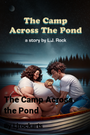 Book cover for The Camp Across the Pond, a weight gain story by Ljrockarts